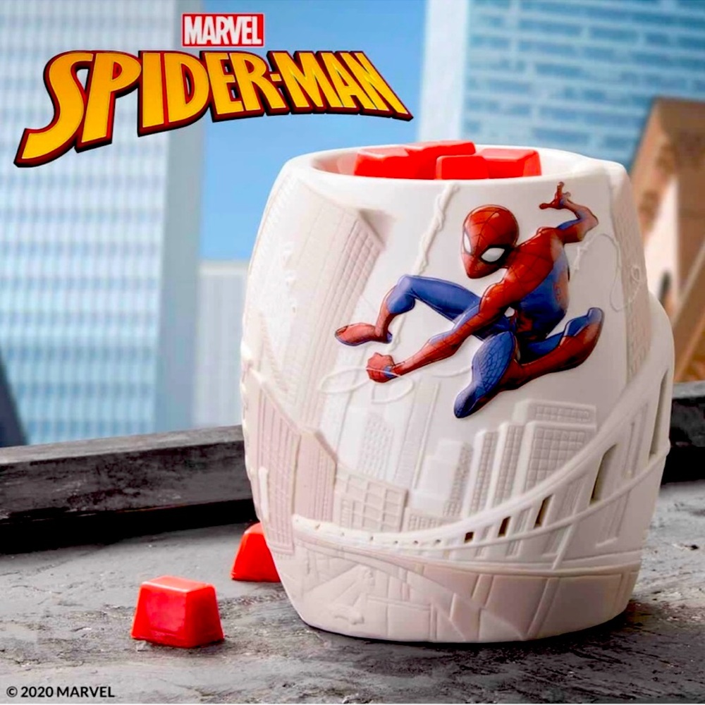 NIB SPIDERMAN SPIDER MAN SCENTSY WARMER NEW